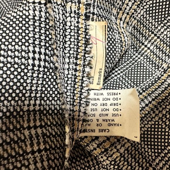 Vintage Fred Rothschild Top 1970s leather belt large collar size small womens - Picture 11 of 12